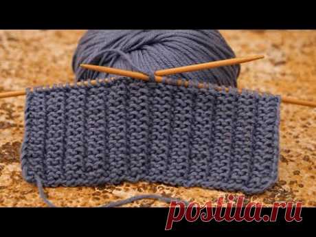 Узор «Мужской» спицами 🙋‍♂ Men's Knitting Pattern 🤷‍♂