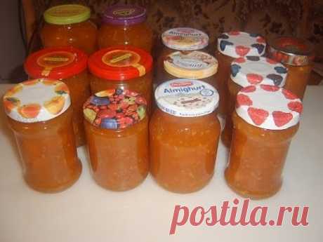 Варенье из айвы и тыквы