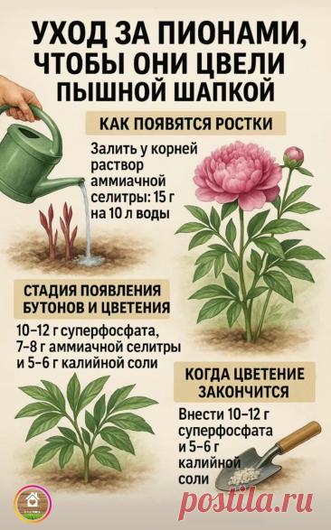 Уход за пионами чтобы они цвели пышной шапкой