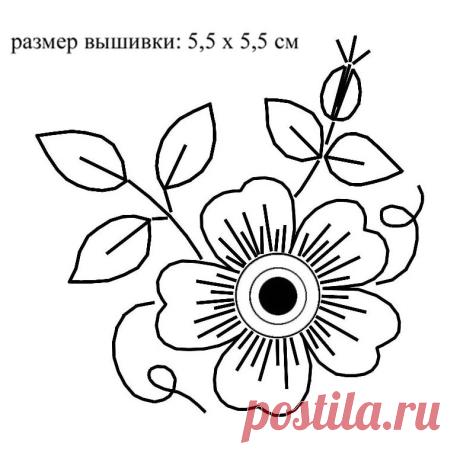 Азбука швов - как вышить гладью длинные и короткие стежки ЛЕПЕСТОК цветка | ВЕРА БУРОВА, канал про вышивку | Яндекс Дзен