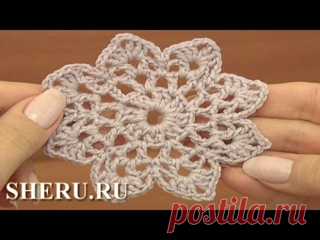 Вязаный мотив в технике ИК