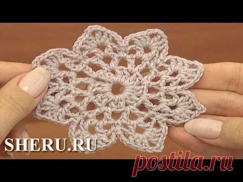 Вязаный мотив в технике ИК