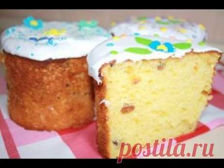 Пасхальный кулич, который не черствеет - кулинарный рецепт