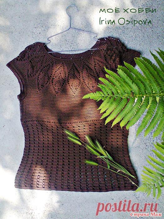 Кофточка крючком с круглой кокеткой Добрый день, решила создать тему. может кому-то пригодятся подсказки в процессе вязания) Для этой модели нужны тонкие ниточки (например 300м/50г)