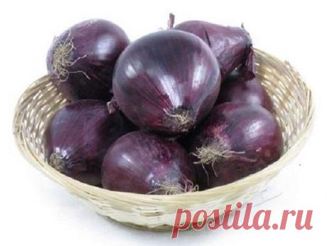 Синий лук поможет при болезни печени