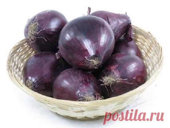 Синий лук поможет при болезни печени