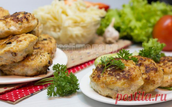 Котлеты с макаронами из куриного фарша в яичном кляре. Рецепт с пошаговыми фото | Все Блюда