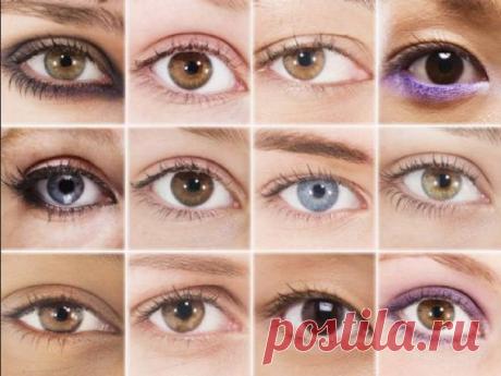 Как правильно красить глаза