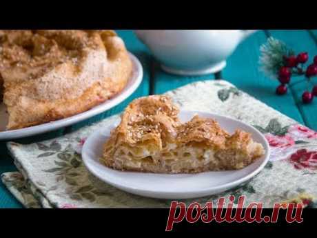 Пирог из лаваша с сыром