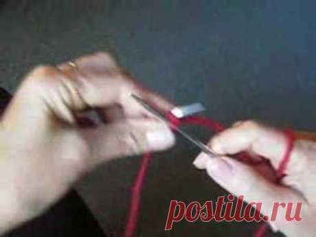 HOW TO KNIT - MAKING  AN I CORD VIDEO