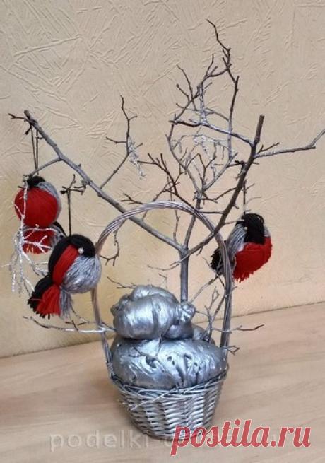 Новогодние композиции своими руками - Коробочка идей и мастер-классов