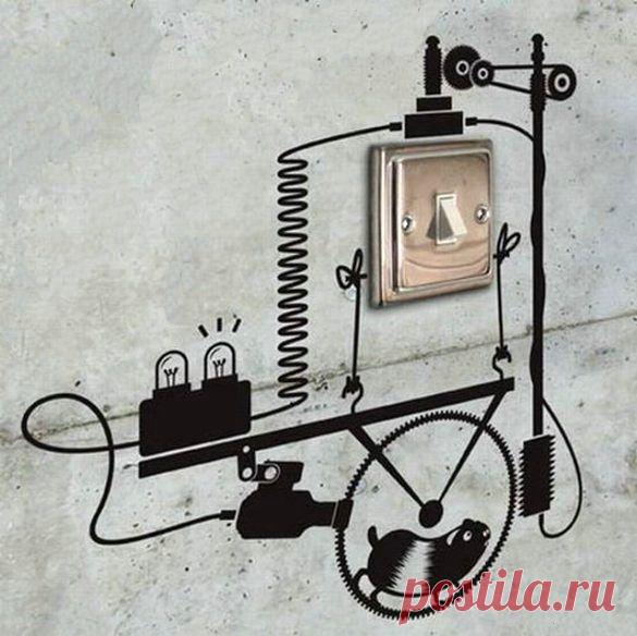 Нескучный дизайн выключателей — Мой дом