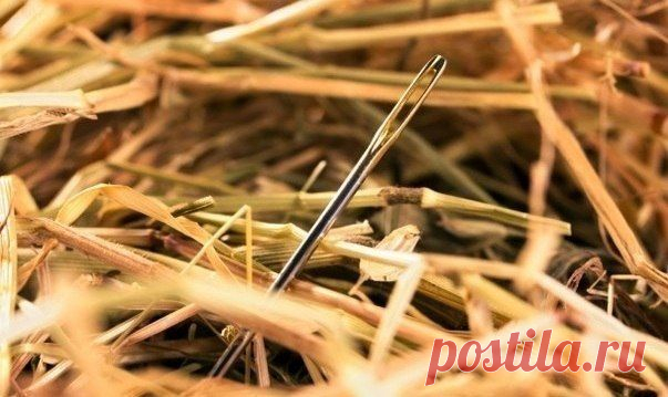 Чтобы найти иголку в стоге сена, достаточно сжечь сено и провеснь! / Взлом логики