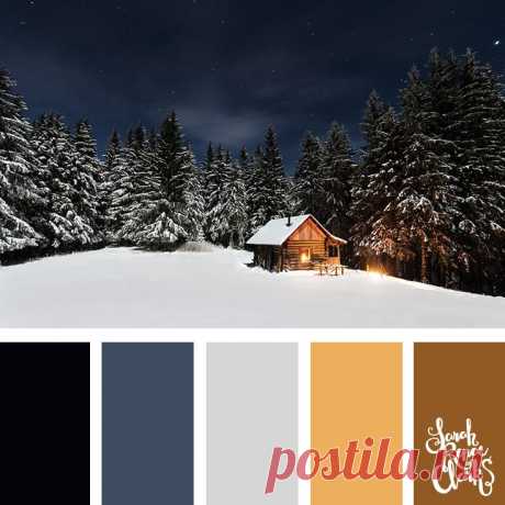 25 Winter Color Palettes | Inspiring color schemes by Sarah Renae Clark
