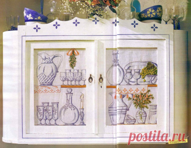 Украшаем кухню(вышивка)