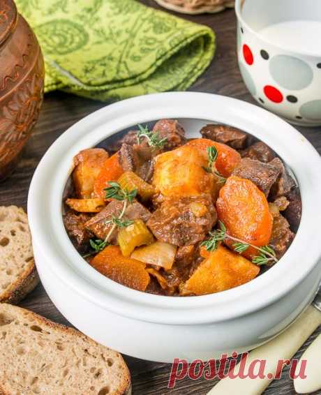 Рецепт жаркого из говяжьего сердца с фото пошагово на Вкусном Блоге
