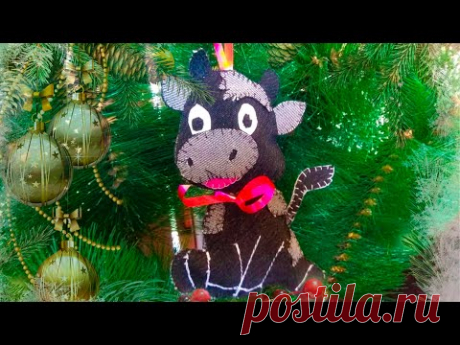 Символ года 2021 из всякой всячины I how to sew a bull