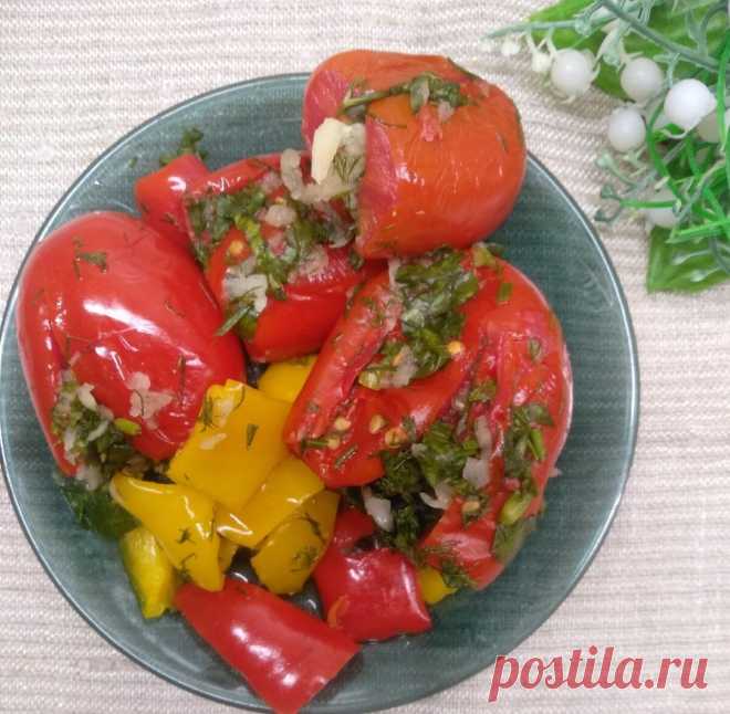 Остренькие, ароматные квашенные (ферментированные) помидоры, фаршированные зеленью и чесноком, придут вам по вкусу | Питание для здоровья | Дзен