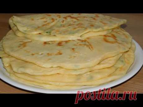 Лепёшки  картофельные с зеленью и творогом. На сковороде.