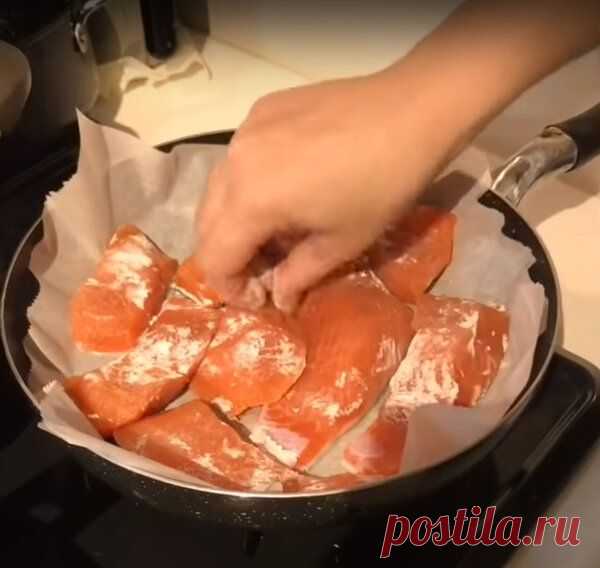 Жарим рыбу так, чтобы она сохраняла форму, не подгорала и не пачкала сковороду | Еда и я | Яндекс Дзен