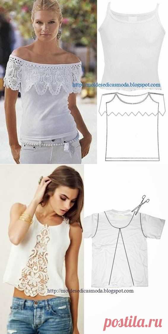 ИДЕИ ПЕРЕДЕЛОК ФУТБОЛОК