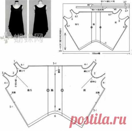 Бохо. Выкройки. Платье