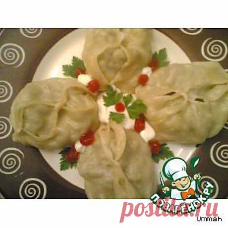 Манты с мясом - кулинарный рецепт