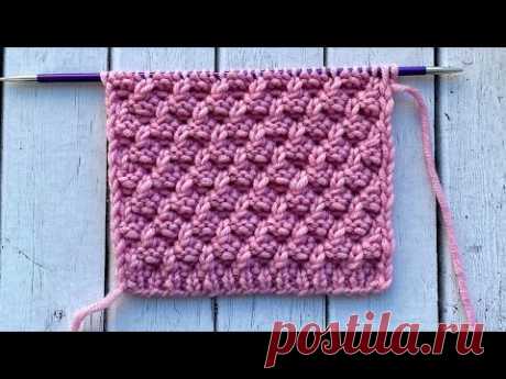 ЯГОДКИ - КРАСИВЫЙ УЗОР СПИЦАМИ ДЛЯ СВИТЕРА, КАРДИГАНА, ДЖЕМПЕРА | BEAUTIFUL KNITTING PATTERN