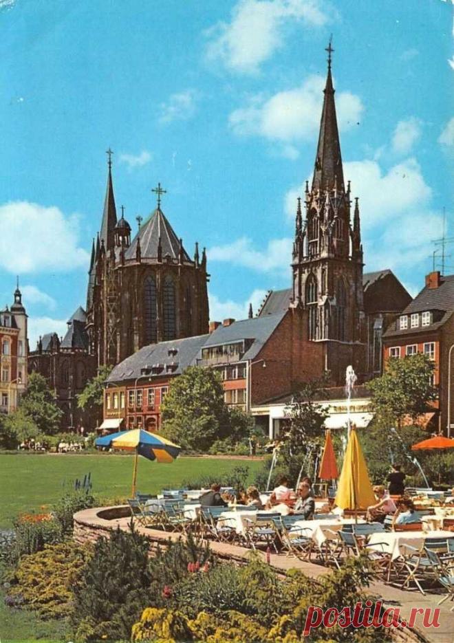 ААХЕН, ГЕРМАНИЯ — КАФЕ У СОБОРА, ГДЕ ЗВОН ЗВУЧИТ, КАК ПАМЯТЬ — VIZIST.ru