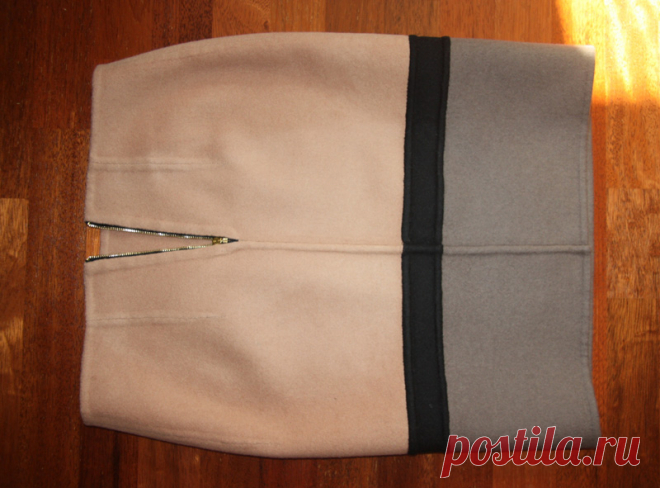 Как сшить юбку из двухслойной ткани по мотивам Max Mara — Мастер-классы на BurdaStyle.ru