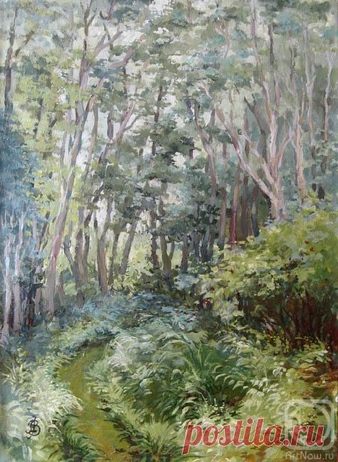 Тропа. Картины художника. Ведешина Зинаида Андреевна. Художники. Картины, картинная галерея, продажа картин