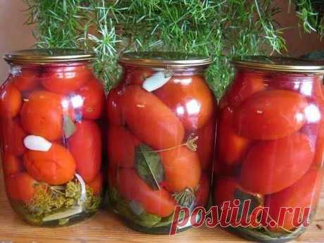 Вкусные консервированные помидоры без стерилизации - Очень вкусно