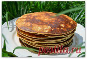Блинчики на йогурте
