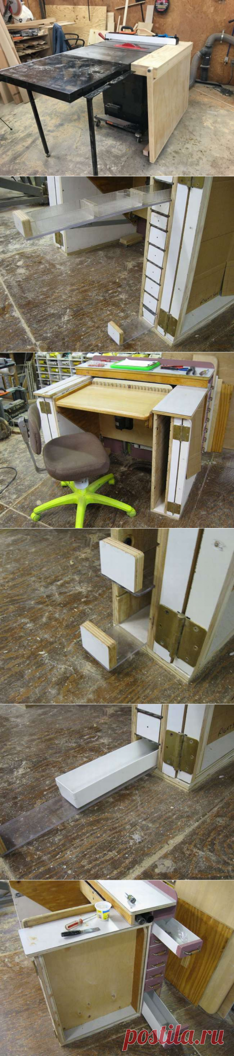 Верстак столярный складной