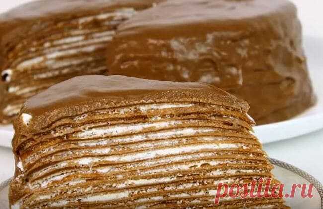 Шоколадный Блинный Торт Простой Вкусный Рецепт Шоколадный блинный торт рецепт в домашних условиях. Торт из блинов, получается нежным, с невероятно шоколадным вкусом.