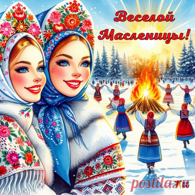 Зиму дружно провожаем,
Масленицу мы встречаем.
Разгуляй, честной народ,
Светлый праздник у ворот.