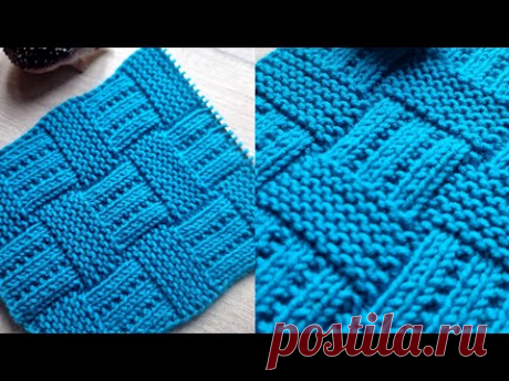 Секционный узор спицами для кардигана❤️🧶➡️knitting pattern.