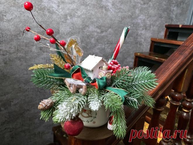 🎄✨ Создайте настоящий праздник дома! Узнайте, из чего состоят новогодние композиции 🌿🕯️🎁 и как сочетать хвойные ветки, свечи и декор для уюта и волшебства ❄️⭐ #новыйгод #декор #праздник