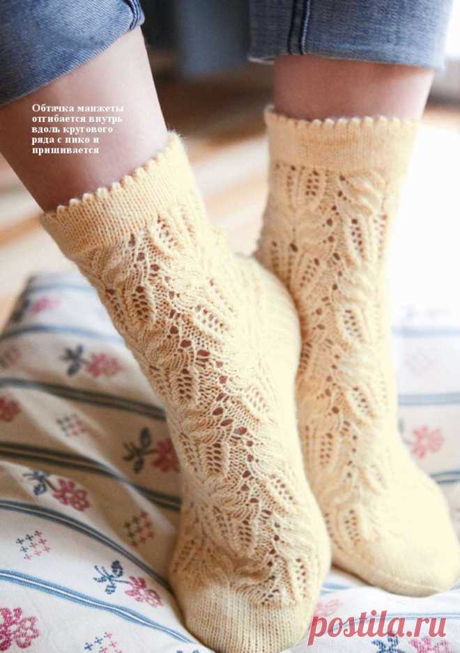 Вязание носков Tribute, The Knitter 72