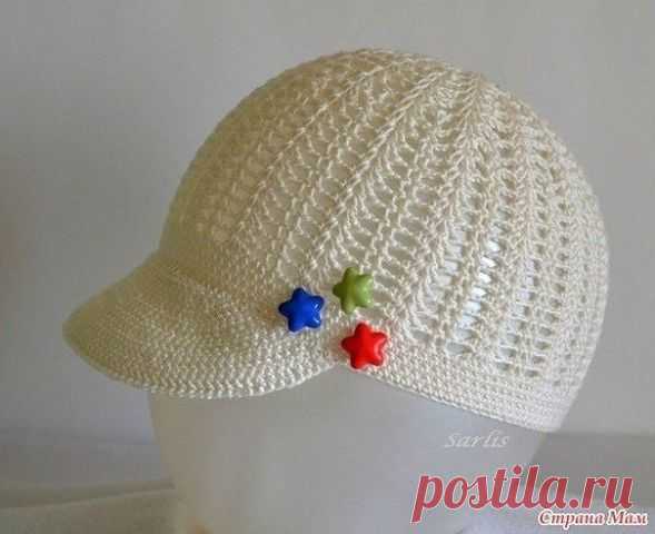 КАК СВЯЗАТЬ КЕПКУ ДЛЯ МАЛЬЧИКА.