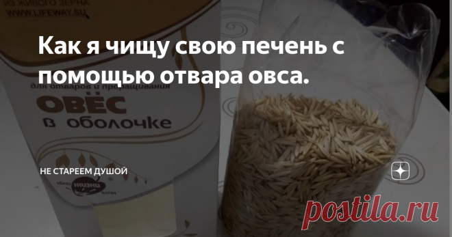 Как я чищу свою печень с помощью отвара овса. как почистить печень отваром овса