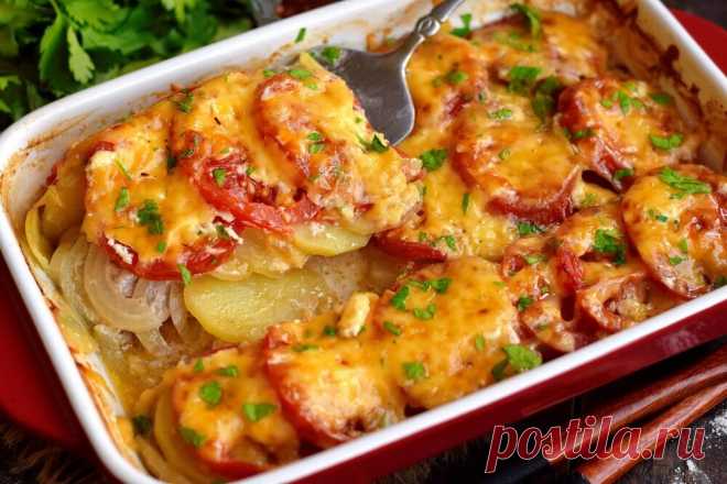 Вкусное блюдо в духовке из мясного фарша и картофеля | Рецепты салатов и вкусняшек | Яндекс Дзен