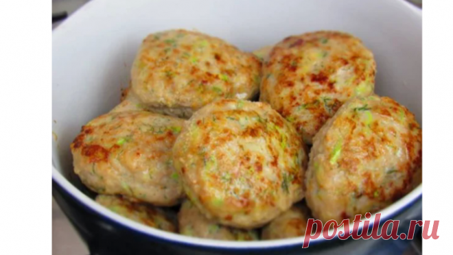 Как я готовлю куриные котлетки с кабачком - вкусно и полезно!