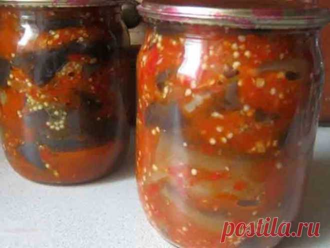 Как приготовить из баклажанов салат 