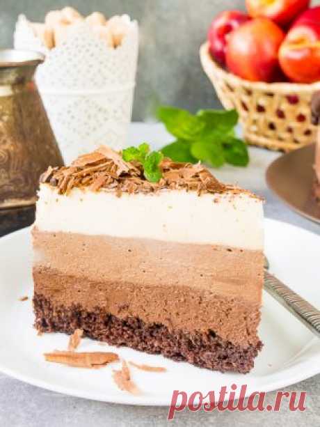 Торт "Три шоколада": как приготовить - проверенный пошаговый рецепт с фото на Вкусном Блоге
