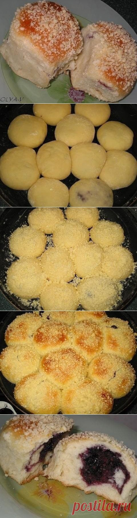 Булочки с посыпкой
