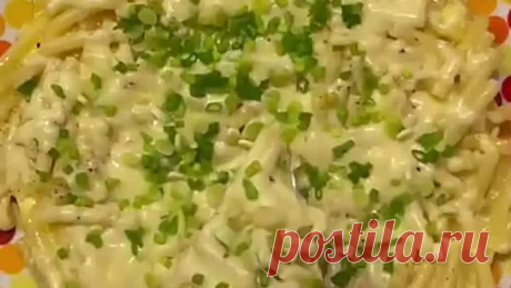 Вкусный сытный зaвтрак из оставшегося ужина👌🏻