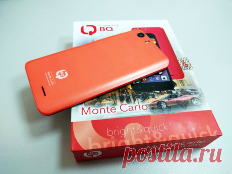 Недорогой смартфон BQ BQS-5011 Monte Carlo, поддержка 4G!..