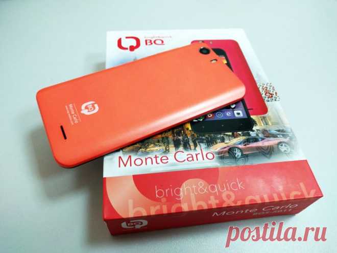 Недорогой смартфон BQ BQS-5011 Monte Carlo, поддержка 4G!..