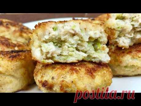 Сочные,нежные котлеты с кабачком. ЭТО ОЧЕНЬ ВКУСНО!!!